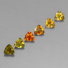 Tormalina naturale multicolore da  ct, trillion, VVS-VS