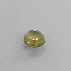 Tormalina naturale multicolore da 1,30 ct, taglio rotondo, trasparente
