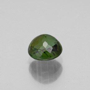 Tormalina naturale verde da 1,05 ct, taglio rotondo, VS