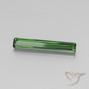 Tormalina Verde medio naturale da 1.96 ct, Ottagonale / Taglio smeraldo, VVS-VS