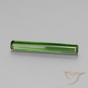 Tormalina Verde naturale da 1.71 ct, Ottagonale / Taglio smeraldo, VVS