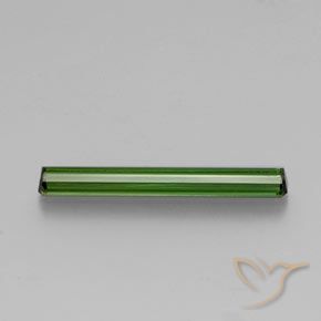 Tormalina Verde naturale da 1.71 ct, Ottagonale / Taglio smeraldo, VVS