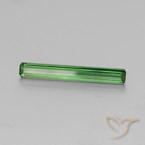 Tormalina Verde medio naturale da 1.44 ct, Ottagonale / Taglio smeraldo, VVS-VS
