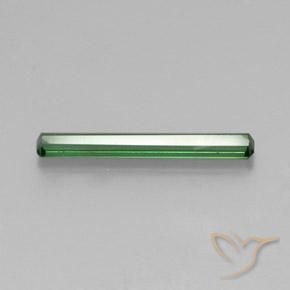 Tormalina Verde medio naturale da 1.44 ct, Ottagonale / Taglio smeraldo, VVS-VS