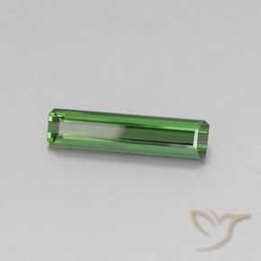 Tormalina Verde medio naturale da 1.96 ct, Ottagonale / Taglio smeraldo, VVS-VS