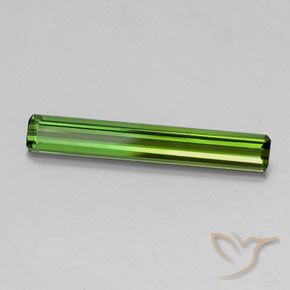 Tormalina Verde scuro naturale da 1.44 ct, Ottagonale / Taglio smeraldo, VS