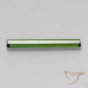 Tormalina Verde scuro naturale da 1.44 ct, Ottagonale / Taglio smeraldo, VS