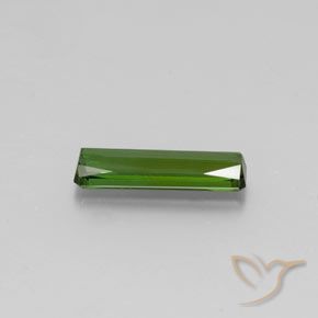 Tormalina Verde medio naturale da 1.93 ct, Ottagonale / Taglio smeraldo, VVS-VS