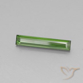 Tormalina Verde naturale da 1.72 ct, Ottagonale / Taglio smeraldo, VVS