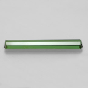 Tormalina naturale verde da 1,51 ct, taglio smeraldo, VS