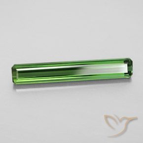 Tormalina Verde terroso naturale da 2.41 ct, Ottagonale / Taglio smeraldo, VVS-VS