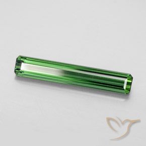 Tormalina Verde naturale da 2.00 ct, Ottagonale / Taglio smeraldo, VVS-VS