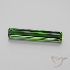 Tormalina Verde terroso naturale da 2.68 ct, Ottagonale / Taglio smeraldo, VVS