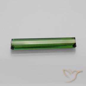 Tormalina Verde terroso naturale da 2.68 ct, Ottagonale / Taglio smeraldo, VVS