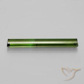 Tormalina Verde scuro naturale da 3.44 ct, Ottagonale / Taglio smeraldo, SI