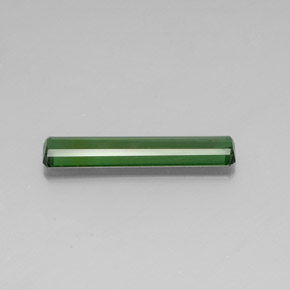 Tormalina Verde naturale da 3.06 ct, Taglio smeraldo, VVS-VS