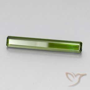 Tormalina Verde scuro naturale da 3.08 ct, Ottagonale / Taglio smeraldo, VS-SI