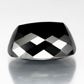 Tormalina Schorl naturale da 40.56 ct, Taglio a cuscino, Opaco