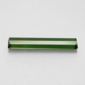 Tormalina naturale verde da 2,11 ct, taglio smeraldo, VS