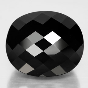 Tormalina Schorl naturale da 36.52 ct, Taglio ovale, Opaco