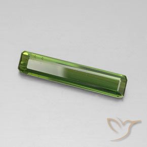 Tormalina Verde scuro naturale da 2.55 ct, Ottagonale / Taglio smeraldo, VS-SI
