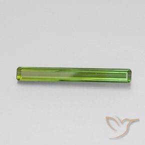 Tormalina Verde caldo naturale da 2.02 ct, Ottagonale / Taglio smeraldo, VVS