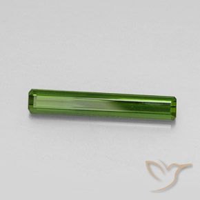 Tormalina Verde scuro naturale da 2.77 ct, Ottagonale / Taglio smeraldo, VS
