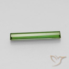 Tormalina Verde scuro naturale da 2.77 ct, Ottagonale / Taglio smeraldo, VS