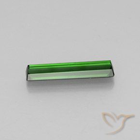 Tormalina Verde medio-scuro naturale da 2.39 ct, Ottagonale / Taglio smeraldo, VS