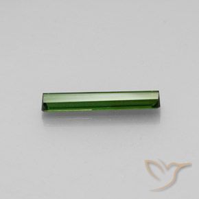 Tormalina Verde scuro naturale da 2.66 ct, Ottagonale / Taglio smeraldo, VS