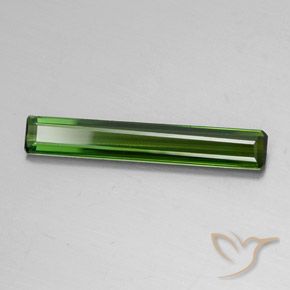 Tormalina Verde terroso naturale da 2.13 ct, Ottagonale / Taglio smeraldo, VVS-VS