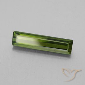 Tormalina Verde medio naturale da 2.49 ct, Ottagonale / Taglio smeraldo, VS