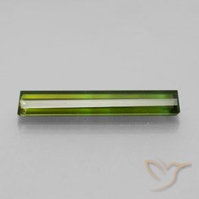 Tormalina Verde medio naturale da 2.33 ct, Ottagonale / Taglio smeraldo, VVS-VS
