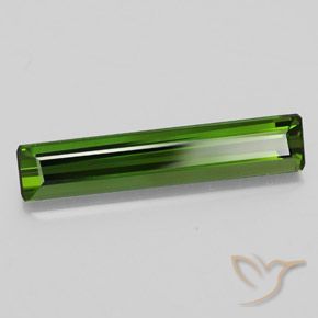 Tormalina Verde scuro naturale da 2.36 ct, Ottagonale / Taglio smeraldo, VVS-VS