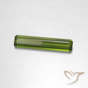 Tormalina Alghe Verdi naturale da 1.88 ct, Ottagonale / Taglio smeraldo, VVS-VS