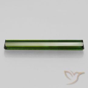 Tormalina Verde terroso naturale da 2.49 ct, Ottagonale / Taglio smeraldo, VVS-VS