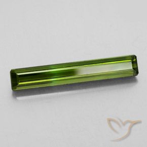 Tormalina Verde terroso naturale da 2.61 ct, Ottagonale / Taglio smeraldo, VVS