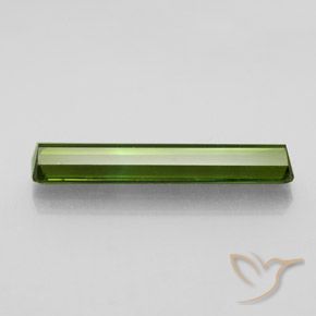 Tormalina Verde terroso naturale da 2.61 ct, Ottagonale / Taglio smeraldo, VVS
