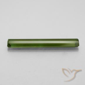 Tormalina Verde scuro naturale da 2.14 ct, Ottagonale / Taglio smeraldo, VVS