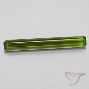 2.28ct Naturale Verde medio Tormalina, Taglio smeraldo, VVS
