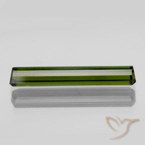 Tormalina Verde foresta naturale da 2.70 ct, Ottagonale / Taglio smeraldo, VVS-VS