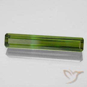 Tormalina Verde scuro naturale da 2.04 ct, Ottagonale / Taglio smeraldo, VVS-VS