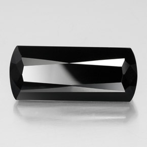 Tormalina naturale nero da 34,12 ct, forma fantasia, opaco