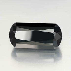 Tormalina naturale nero da 40,88 ct, forma fantasia, opaco