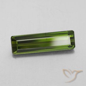 Tormalina Verde foresta naturale da 2.37 ct, Ottagonale / Taglio smeraldo, SI