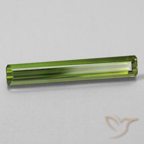 Tormalina Medium Light Green naturale da 2.28 ct, Ottagonale / Taglio smeraldo, VVS