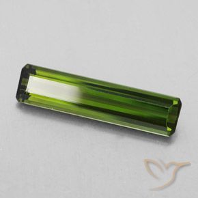 Tormalina Verde medio naturale da 2.18 ct, Ottagonale / Taglio smeraldo, VVS-VS