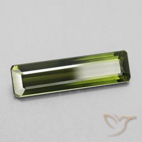 Tormalina Verde foresta naturale da 2.20 ct, Ottagonale / Taglio smeraldo, VS