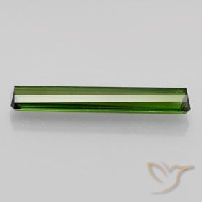 Tormalina Verde terroso naturale da 2.14 ct, Ottagonale / Taglio smeraldo, VVS