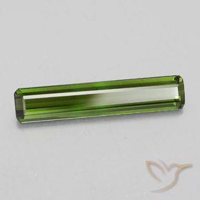 Tormalina Verde medio naturale da 2.31 ct, Ottagonale / Taglio smeraldo, VVS-VS